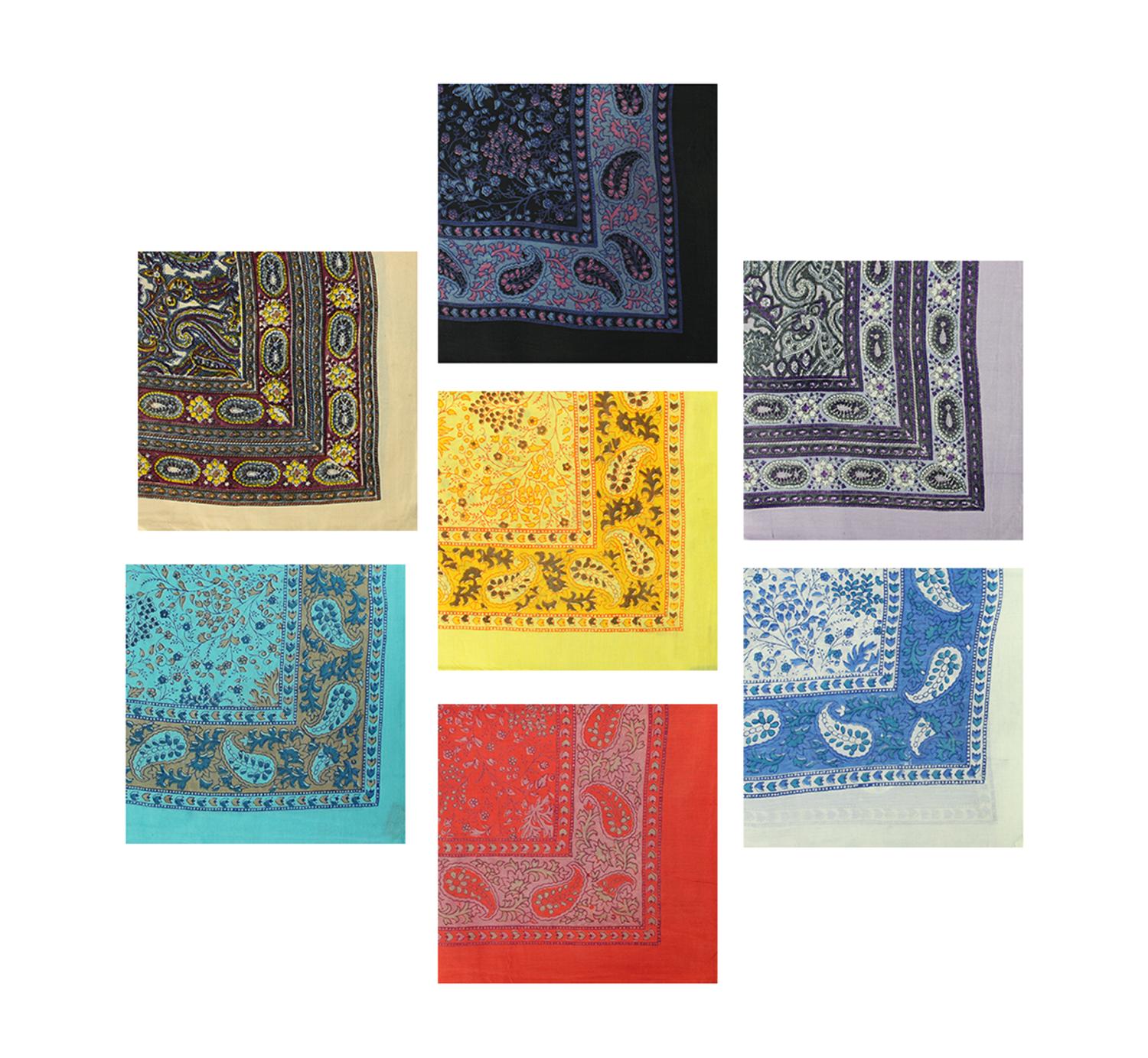 Club Pack of 12 Adult Women's Contemporary Colorful Stylish Large Scarf Shawls