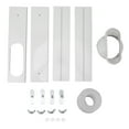 thumbnail image 2 of Climatisation Fenêtre Évent Kit, Étanche à l'Air Vertical Horizontal Utilisation Climatisation Fenêtre Évent Kit Réglable pour la Maison, 2 of 8