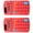 Red, variant on TerraVbie Calculator 8-Digit Portable LCD Responsive Keypad 2-Pack in Green for Students and Office