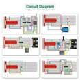 thumbnail image 4 of Kit de inicio LAFVIN Basic para Raspberry Pi con placa de pruebas y LCD1602, 4 of 6