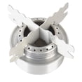 thumbnail image 2 of Brûleur de Cuisine Portatif Extérieur en Alliage d'Aluminium avec Support Croisé pour la Randonnée Backpacking Camping, 2 of 9