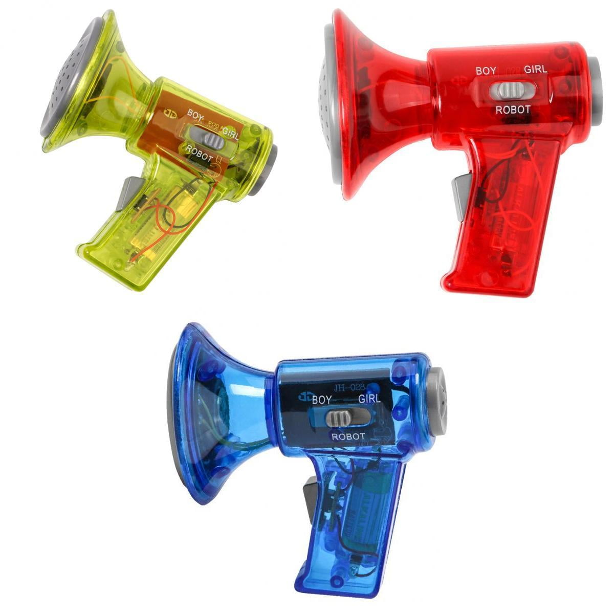 Set of 3 Plastic Toy Megaphone Accessories for 6 Inch Action Figures 