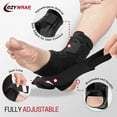 thumbnail image 2 of Ezy Wrap Speed Lacer Compression Ankle Brace – Breathable Ankle Support with Speed Lacing Tabs & Figure 8 Straps for Comfort – Stability, Ankle Pain Relief & Injury Recovery, 2 of 7