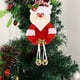thumbnail image 5 of Christmas Bells Pendant Cartoons Santa Claus Snowman Bear Pendant Christmas Tree Decoration Accessories Backpack Car Pendant, 5 of 6