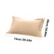 thumbnail image 3 of RFUGUG - Juego de 2 fundas de almohada de satén de algodón percal transpirables - Tejido cepillado ultrasuave para un sueño fresco, hipoalergénico, lavable a máquina, tamaño estándar/queen, juego, 3 of 6