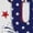 White1, variant on UNISHE Women's USA Floral Graphic Short Sleeve T-Shirt Patriotic Flower Letter Design Cotton Crewneck Casual Comfortable Fit Cute Tops