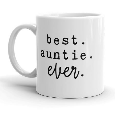 Best Auntie Ever Mug Cute Family Aunt Coffee Cup -