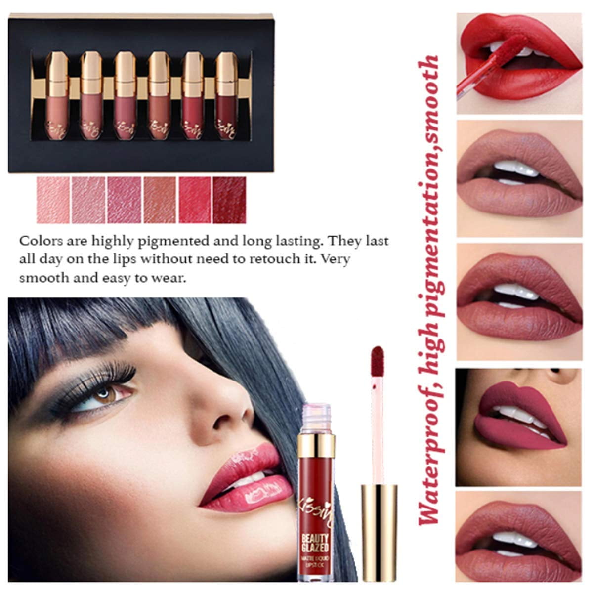 beauty glazed lipstick set