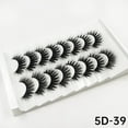 thumbnail image 1 of 8 Pair 3D Artificial (Natural Looking) Long  Eyelashes for Women and Girls, 1 of 33