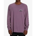 thumbnail image 3 of Billabong Men's Arch Florida Long Sleeve Tee T-Shirt (Small, Plum), 3 of 5