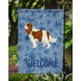 thumbnail image 3 of Carolines Treasures CK6233GF Cavalier Spaniel Welcome Flag Garden Size Small multicolor, 3 of 3