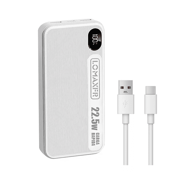 Power Bank 20000 Mah Batería Portátil Carga Rápida 22,5w BLOOSOM