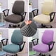 thumbnail image 5 of Funda para silla de oficina (2 unidades), elástica, para silla de ordenador, de escritorio, extraíble y lavable, para comedor y cocina, lavable a máquina., 5 of 6