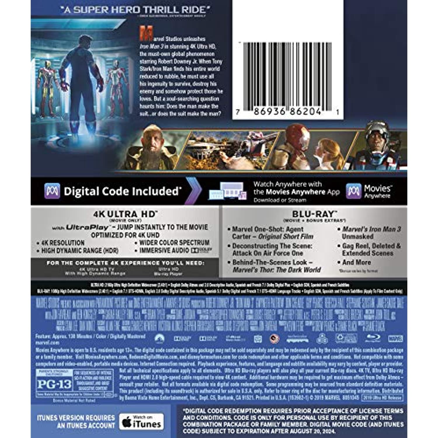 Marvel - Iron Man 3 [ULTRA HD]