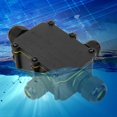 thumbnail image 4 of AMONIDA Waterproof Junction Box, IP68 Plastic Junction Box 4m Underwater Connection Wiring Box T100 450VAC 24A UL94V-2 Electrical Junction Box, 4 of 8