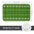 thumbnail image 2 of Sikiie American Football Field2 Print Flannel Anti-slip Floor Mat 16x24in, Thickened Dustproof Entrance Door Mat Floor Mat for Kitchen, Bathroom, Laundry Room, 2 of 7