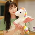 thumbnail image 3 of Peluche Licorne avec Ailes Arc-en-Ciel, 3 of 5