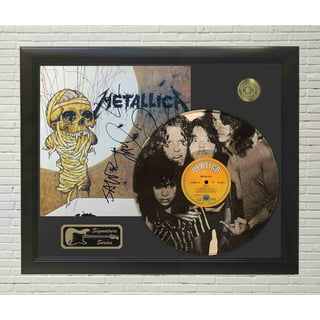 And Justice for All by Metallica Vinyl LP Record Framed and Ready to Hang,  Music Gift,display, Wall Art 