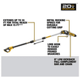 thumbnail image 2 of 20V MAX XR CORDLESS POLE SAW KIT, 2 of 4