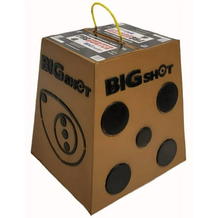 BIGshot Pro Hunter 16 Broadhead Target, Brown/Black