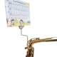 thumbnail image 1 of Clip De Música De Saxo Alto Iron Sax Lyre Partituras Clip Saxofón Marching Spectrum Abrazadera Soporte Soporte, 1 of 8