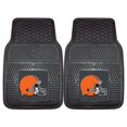 thumbnail image 1 of Cleveland Browns Tapis de Voiture Usage Intensif 2 Pcs Vinyle, 1 of 1