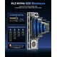 thumbnail image 5 of Carcasa SSD NVMe ORICO de 40 Gbps con ventilador de refrigeración de 4 TB, 5 of 8