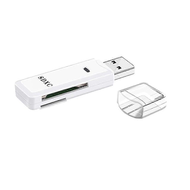 2 in 1 USB 3.0 SD TF Card Reader High Speed Data Transmission Up to 5Gbps Compatibility Multiple fo