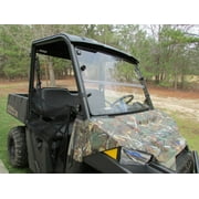 Seizmik 50-24003KIT Versa-Fold Clear Polycarbonate Windshield for UTV Polaris Mid-Size Pro-Fit Ranger