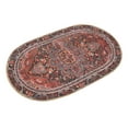 thumbnail image 4 of Unique Loom Timeless Collection Area Rug - Jude (7' 6" x 10' 6" Oval Burgundy/Teal), 4 of 7