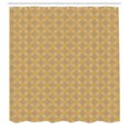 thumbnail image 2 of Ambesonne Aboriginal Shower Curtain, Geometry Circles Stars, 69"Wx84"L, Pale Orange Warm Taupe, 2 of 4