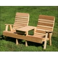thumbnail image 3 of Red Cedar Royal Highback Settee, 3 of 3
