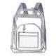 thumbnail image 2 of Mochila transparente para mujeres y hombres, mochilas de PVC, mochila transparente, mochila para niños y niñas, 42 x 33 x 17 cm, gris, 2 of 7