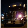 thumbnail image 4 of OEM-Spec 5pc Dark Smoked Lens Amber 6-LED Front Raised Cab Roof Marker Light Assemblies For 2008-up Freightliner Cascadia Semi-Truck, 4 of 9