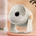 thumbnail image 3 of EGNMCR Fan Fans For Home Bedroom Table Wind Circulator Fan For Whole Room 16ft Strong Airflow 90 Degree Adjustable Tilt Low Noise 3 Speed Air FAN, 3 of 8