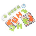 thumbnail image 1 of Wooden Puzzle Game, Brain Training Matching Puzzle Game Safe Rich Color Educational Parent Child  For Home For Toddlers, 1 of 8
