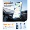 thumbnail image 5 of Magnetic Case for iPhone 16 Pro Max with Full Camera Protection [Compatible with Magsafe] [Translucent Matte] Protective Phone Case, Hot Pink, 5 of 5