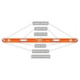 thumbnail image 4 of Swanson Savage 24" Magnetic Anodized Aluminum Pro Grade Box Beam Level Contractor Series with Gelshock End Caps, Model SVB24M, 4 of 9