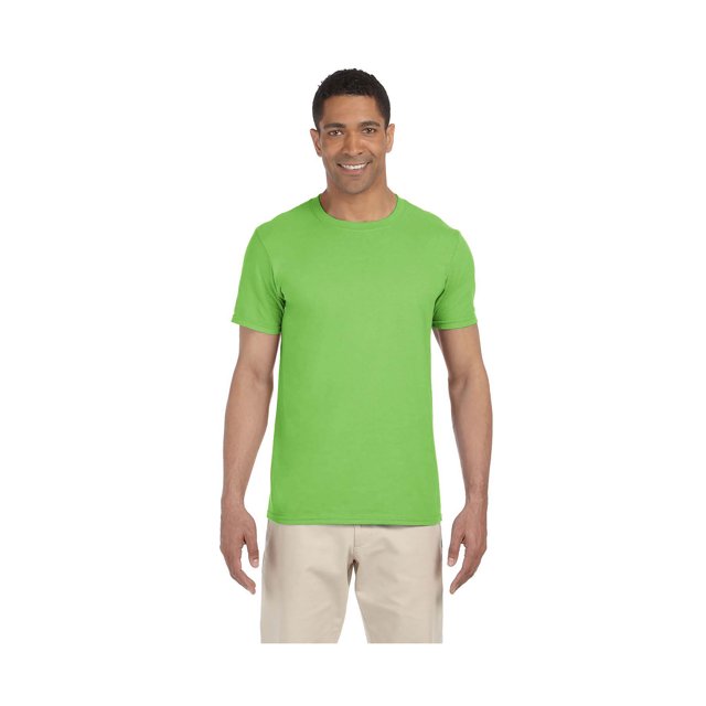 Gildan Men's Softstyle Preshrunk Tearaway Label T-Shirt, Style G64000