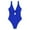 Blue, variant on New Sexy Solid Color Bikini Swimsuit with Tie Straps Lightweight, Stretchy, Suitable for Beach and Summer Activities