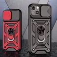 thumbnail image 2 of Funda con soporte de anillo magnético a prueba de golpes para iPhone 13, 12, 11, 14 Pro Max, X, XR, XS Max, 12, 13, Mini, 7, 8 Plus, 11Pro Fivean unisex, 2 of 2