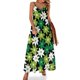 thumbnail image 1 of Lindo vestido de margaritas, elegante vestido largo con flores y tirantes, estilo bohemio, para playa, verano, cuello en V, ropa de gran tamaño, 1 of 7