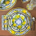 thumbnail image 2 of Le Cadeaux 18 Piece Luxury Melamine Dinnerware Set, Service for 6 (Palermo), 2 of 4