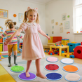 thumbnail image 5 of 14PCS Sensory Mats Set, Mixed Colors Sensory Toys, Tactile Wall Panel Montessori Toy, Educational Toys for 3+, Learning Supplies Gift, 5 of 5