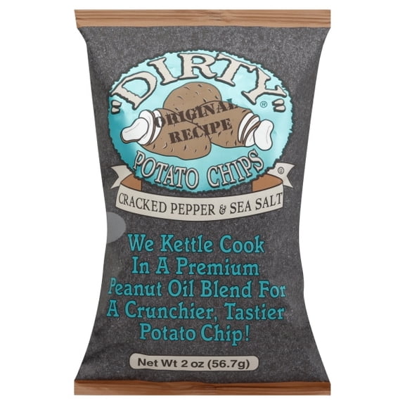 2 oz "Dirty" Cracked Pepper & Sea Salt Potato Chip