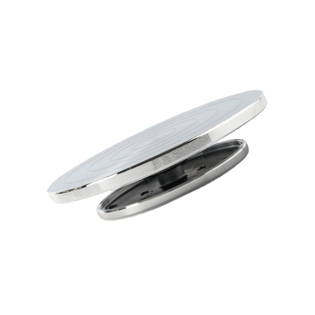 15-30cm Pottery Wheel Turntable Aluminum Cake Stand Clay Tool Rotating Disc School Rotating Plate for Ceramics Craft Cake