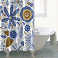 thumbnail image 4 of Waterproof Garden Plants Classic Design Shower Curtain 72x72 Inch Boho Style Polyester Unique Shower Curtain for Bathroom Hotel Home Decor with 12 Plastic Hooks, 4 of 5