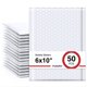 thumbnail image 1 of Paquete de 50 sobres acolchados Bubble Mailers, color blanco fuxury, 6 x 10 cm, 1 of 9
