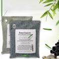 thumbnail image 4 of Activated Bamboo Charcoal Air Purifying Bags 4 Pack Odor Absorber Car For Home, 4 of 5