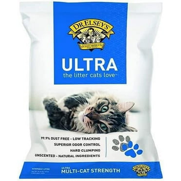 Dr.Elseys Feline Ultra Premium Clumping Cat Litter 40 Pound Bag